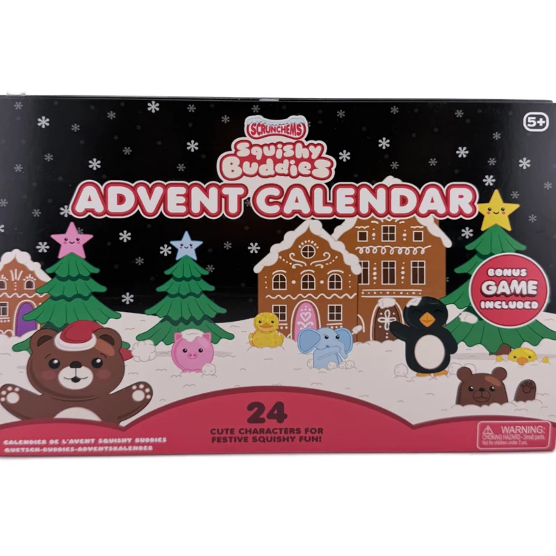Squishy Adventskalender – 24 Überraschungen zum Drücken und Sammeln