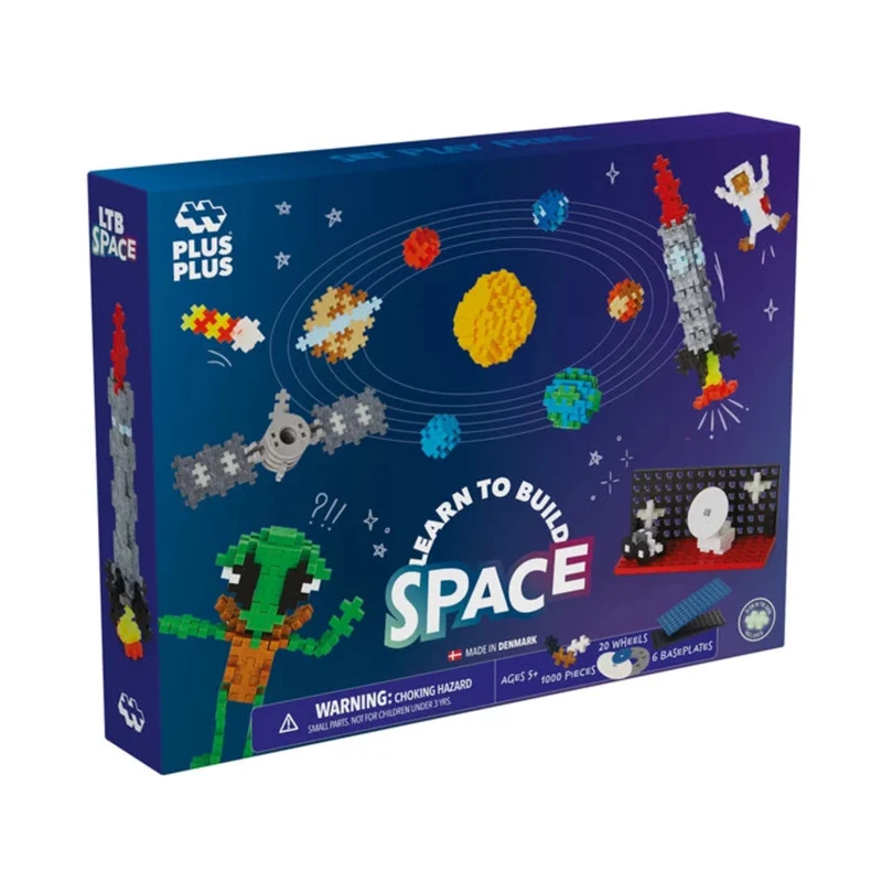 1000 Kreativ‑Bausteine Weltraum – Plus‑Plus Space Superset